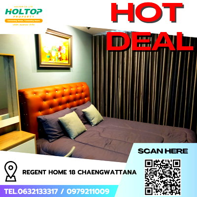 Condos for rent Don Mueang Airport : #R8212 🎉 151268 Condo for Rent: Regent Home 18 Chaengwattana
