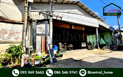 โรงงาน ถนนบางแวก : โกดังห่างถนนเพชรเกษม 50 เมตร อ้อมใหญ่ 