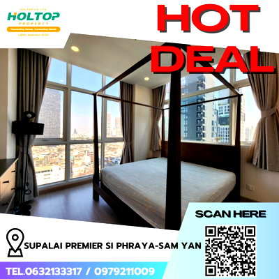 Condos for rent : #R8227 🎉 151268 Condo for rent: Supalai Premier Si Phraya-Sam Yan