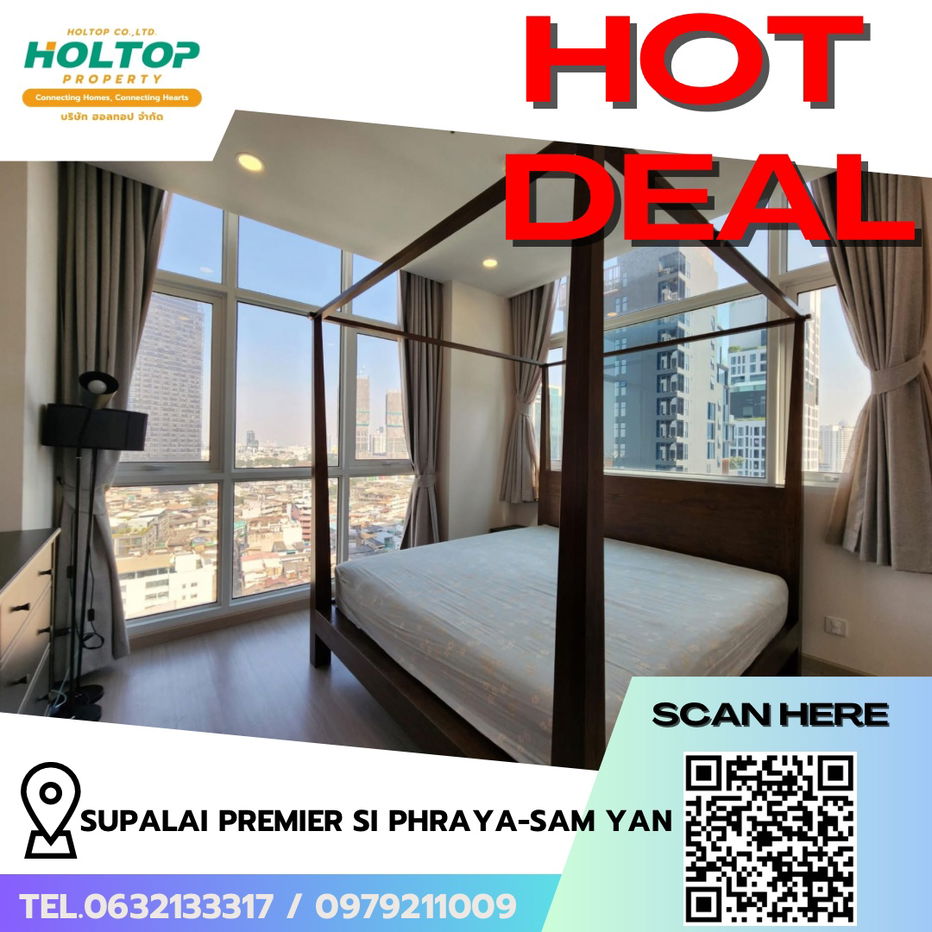 picture #R8227 🎉 151268 Condo for rent: Supalai Premier Si Phraya-Sam Yan - 1/15