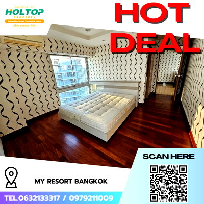 Condos for rent : #R8221 🎉 151268 Condo for Rent: My Resort Bangkok