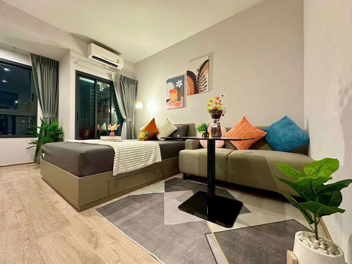 รูป 🟪🟦🟩🟨🟧 ให้เช่า ไอดีโอ พระราม 9 - อโศก // พร้อมอยู่ !! 📍 MRT พระราม 9 🛎️🛎️ | 𝗟𝗶𝗻𝗲@: @𝗮𝘀𝘀𝗲𝘁𝘀𝗽𝗿𝗼 - รูปที่ 2/6