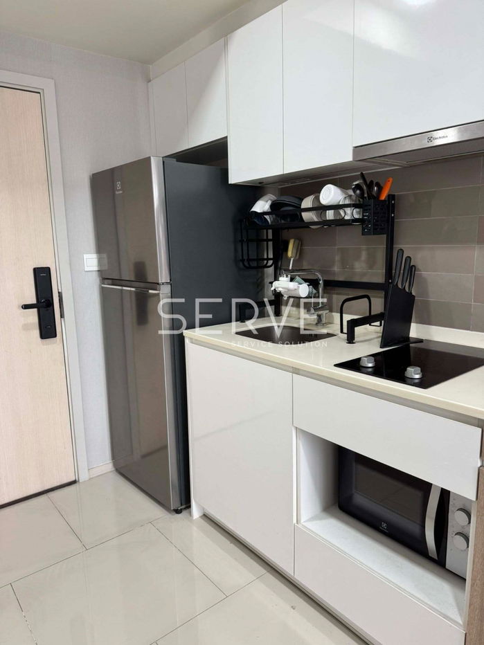 รูป 🔥1นอน คอนโดเลี้ยงสัตว์ได้ เฟอร์จัดเต็ม แต่งครบ ราคาดี น่าลงทุน ทำเลดีใกล้ MRT พระราม 9 @ Maestro 03 Ratchada Rama 9 - รูปที่ 6/10