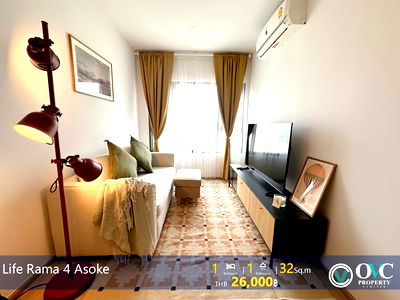 Condos for rent : Ready for Rent @ Life Rama 4 Asoke