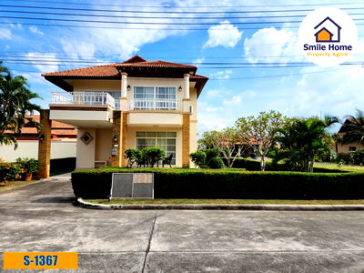 บ้านเดี่ยว บางแสน : ขายบ้านเดี่ยว หมู่บ้านนานาชาติ เมาน์เท่นวิวล์ บางแสน ชลบุรี