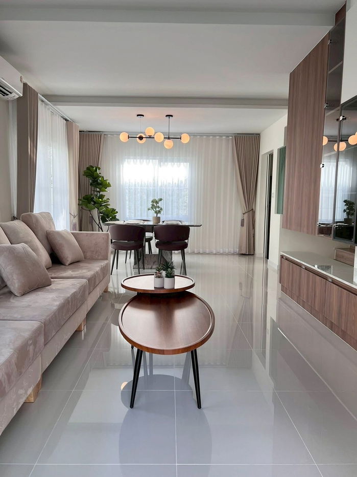 รูป ให้เช่าบ้านเดี่ยว Villaggio 3 ศรีนครินทร์–บางนา  ทำเลดี เดินทางสะดวก ใกล้เมกาบางนา โรงเรียนนานาชาติ และโรงพยาบาลชั้นนำบ้านตกแต่งครบ - รูปที่ 2/15