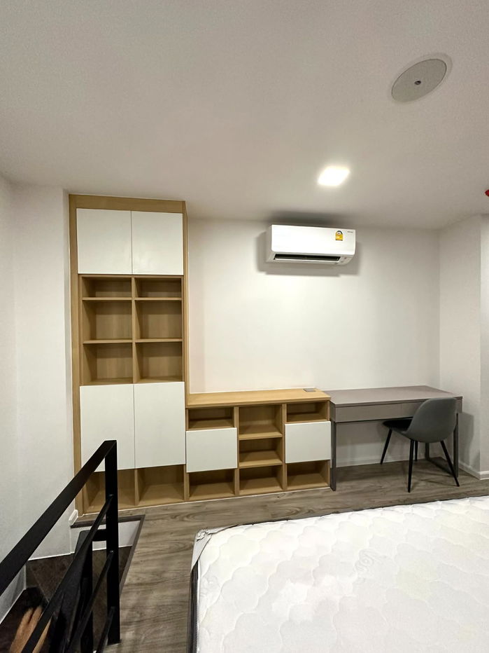 รูป ปล่อยเช่าคอนโด เคฟ มิวแทนท์ ศาลายา (Kave Mutant Salaya) ห้อง Loft 2 ชั้น แต่งครบ พร้อมอยู่ - รูปที่ 6/12