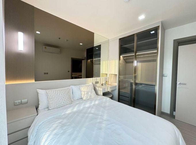 *** ให้เช่าคอนโด : ไลฟ์ อโศก-พระราม9 2 ห้องนอน 1 น้ำ ชั้นสูง เฟอร์ครบบิวท์อิน ใกล้MRT พระราม9 (Life Asoke-Rama 9) ***