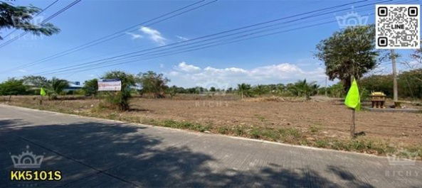 รูป ลด 1 ล้านให้เลย !!! ที่สวย 740 ตารางวา ฮวงจุ้ยดี ติดถนนทิศใต้ รวยอีก 20 ปี เหมาะทำสำนักงาน บ้านและโกดัง ลงตัว …ใกล้ ถ.สายใยรัก เดินทางสะดวก - KK5101S - รูปที่ 2/7