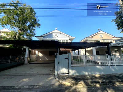 บ้านเดี่ยวให้เช่า : Chaiyaphruek Bangna Km.7 | บ้านเดี่ยว หน้าสวน #2025121513459