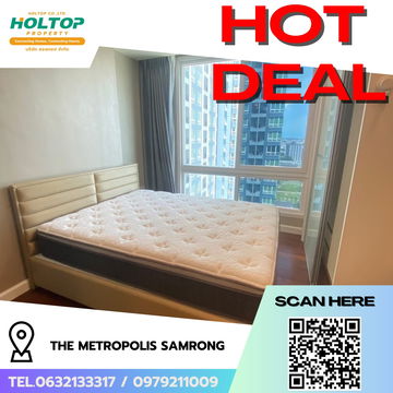 #R8207 🎉 151268 Condo for rent: The Metropolis Samrong