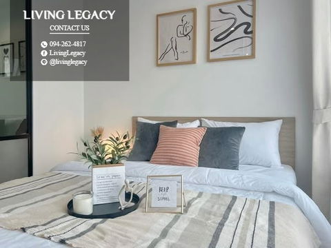 SP6J2B Condo For Rent ICondo Active Phatthanakan 24.37 Sq.M. Floor 5 Building B line id : @livinglegacy