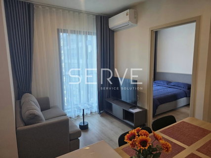 รูปภาพ 2 Bed 1 Bath Nice Room City View Fully furnished New Condo Good Location MRT Phra Ram 9 220 m @ NUE District R9