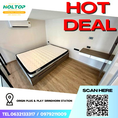 Condos for rent : #Z3668💥 151268 🔥 Condo for Rent: Origin Plug & Play Sirindhorn Station