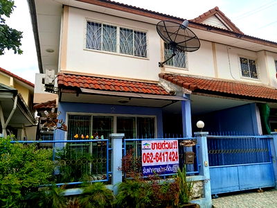 ทาวน์โฮม ศาลหลักเมืองจังหวัดนนทบุรี : 🚩H1268 ขายด่วน! ทาวน์เฮ้าส์ 2 ชั้น หลังริม หมู่บ้านนารีนคร 12 – บางบัวทอง  อยู่ซอยเทศบาล8