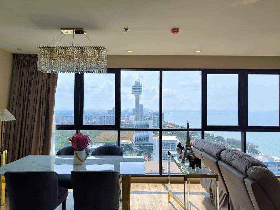 รูป The Panora Pattaya 2 Bedroom High-Floor Unit at Pratumnak Hill - รูปที่ 2/10