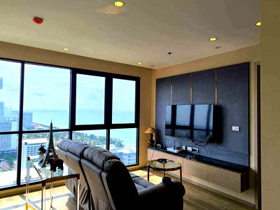 ขายคอนโด : The Panora Pattaya 2 Bedroom High-Floor Unit at Pratumnak Hill