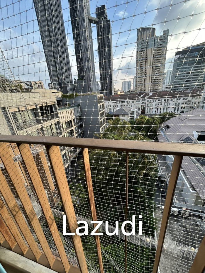 picture 50 sqm high-floor 1 bedroom condo at The Clover Thonglor, Khlong Tan Nuea - 20/21