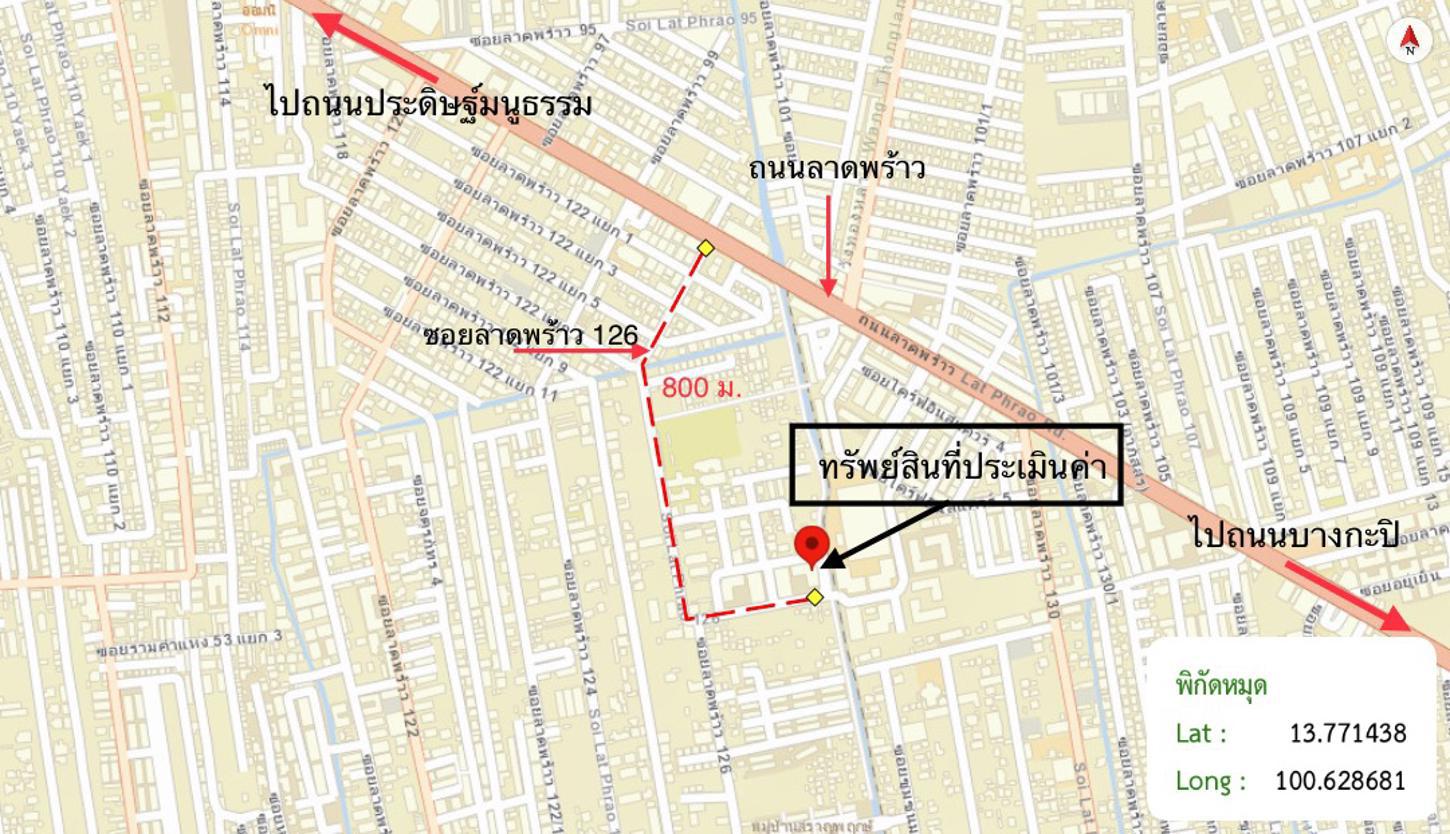 รูป คอนโดมิเนียม 1 ห้องนอน, 32.88 ตารางเมตร คอนโดมิเนียม สำหรับขาย ซิตี้ วิลล่า วังทองหลาง เขตบางกะปิ กรุงเทพมหานคร - รูปที่ 24/24