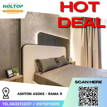 #R8256 🎉 161268 Condo for Rent: ASHTON Asoke - Rama 9