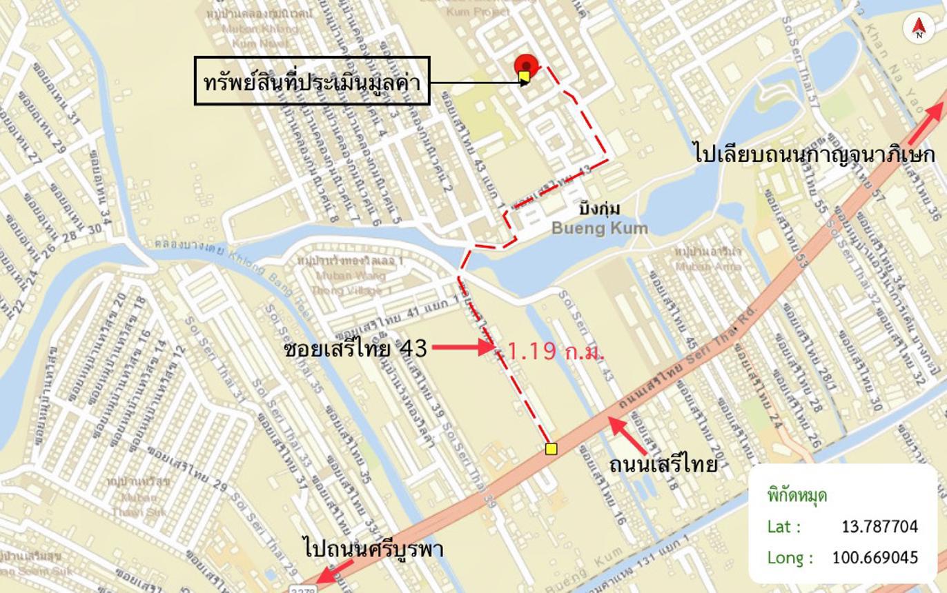 รูป คอนโดมิเนียม 1 ห้องนอน, 33.25 ตารางเมตร คอนโดมิเนียม สำหรับขาย บ้านเอื้ออาทร บึงกุ่ม 6 คลองกุ่ม เขตบึงกุ่ม กรุงเทพมหานคร - รูปที่ 21/22