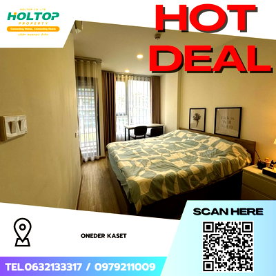Condos for rent Pantip Plaza Ngamwongwan : #Z3679💥 161268 🔥 Condo for Rent: Oneder Kaset