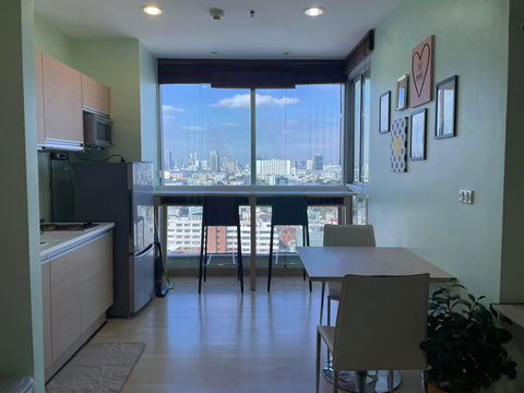 📌 ให้เช่าคอนโด ริทึ่ม รัชดา อาคาร A ชั้น 16 1 ห้องนอน ขนาด 46.00 ตรม ใกล้ โรบินสัน รัชดา