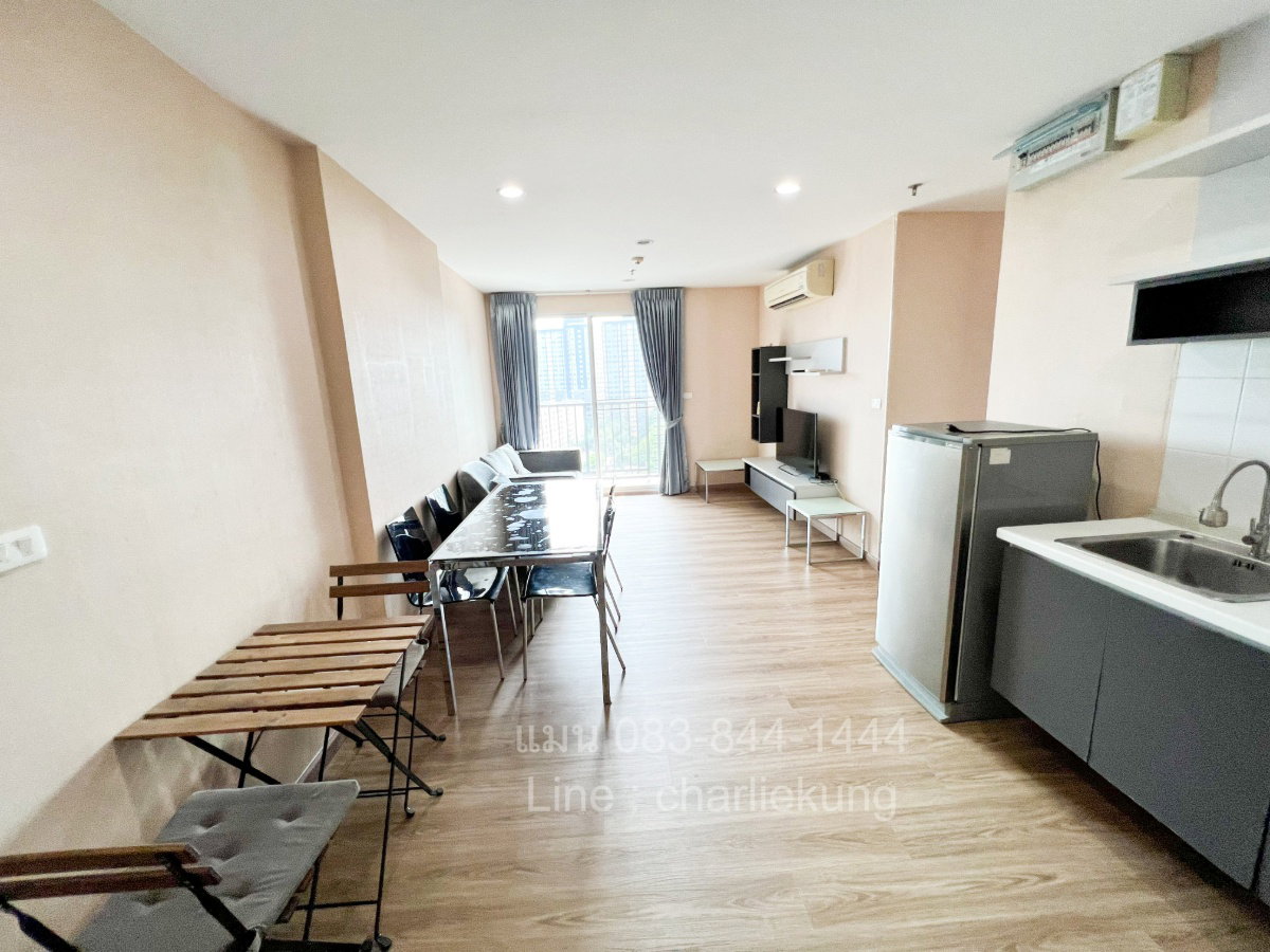 🔥For Rent! เดอะ เบส สุขุมวิท 77 2 ห้องนอน 2 ห้องน้ำ 57.38 ตรม ชั้น 12+ ห้องมุม แต่งครบ🔥 เพียง 25,000 บาท/เดือน!
