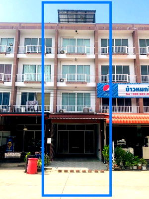 อาคารพาณิชย์ คลองหลวง ปทุมธานี : ขายทำเลค้าขายอาคารพาณิชย์ 4 ชั้น รีโนเวทสวยโซนมั่งมีนคร-คลองหลวง เหมาะทำคาเฟ่/HomeOfficeพักอาศัยได้ทันทีเพียง 4 ล้านบาท