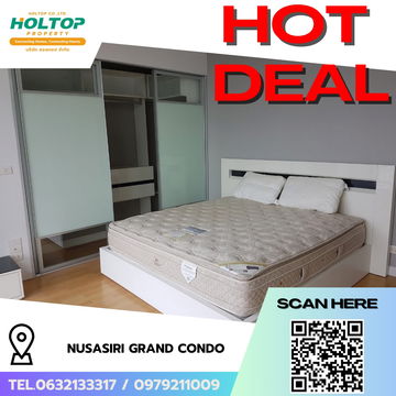 #R8239 🎉 161268 Condo for Rent: Nusasiri Grand Condo