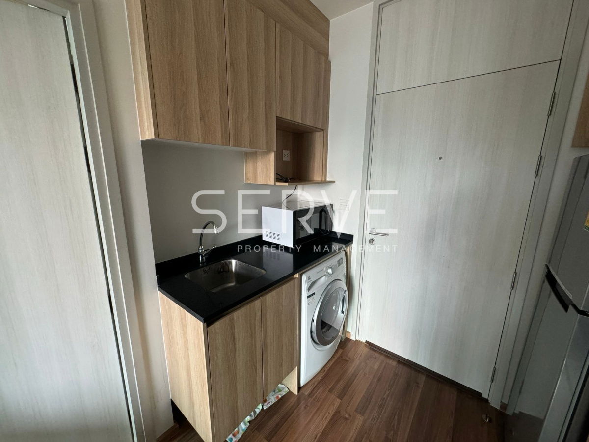 รูป 🔥1นอน  แต่งครบ ราคาดีมาก ชั้นสูงสุด 30+ วิวเมือง เฟอร์จัดเต็ม พร้อมอยู่ คอนโดทำเลดีติด MRT ศูนย์วัฒนธรรม @ Noble Revolve Ratchada 2 - รูปที่ 8/8