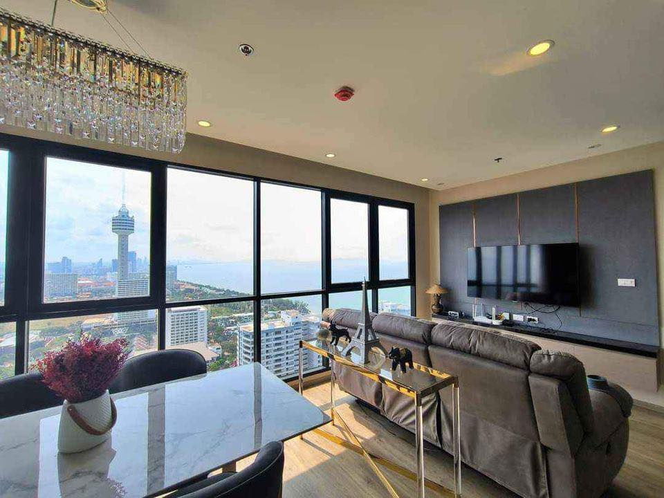 รูป The Panora Pattaya 2 Bedroom High-Floor Unit at Pratumnak Hill - รูปที่ 3/10