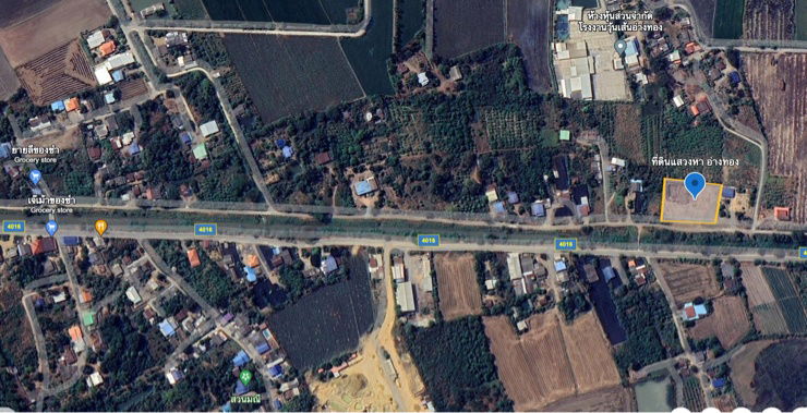 รูป ขายที่ดินถมแล้ว แสวงหา  จ. อ่างทอง - รูปที่ 7/9