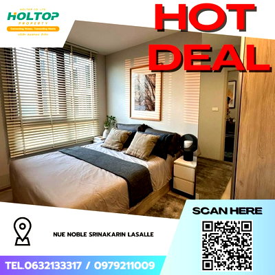 Condos for rent : #Z3671💥 151268 🔥 Condo for Rent: NUE Noble Srinakarin Lasalle