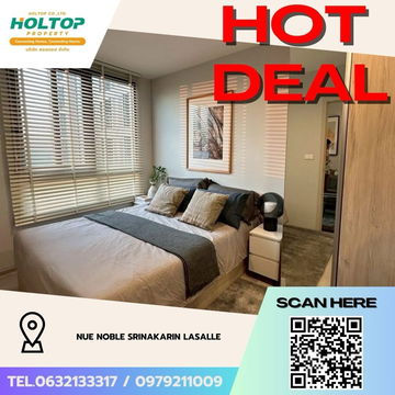 #Z3671💥 151268 🔥 Condo for Rent: NUE Noble Srinakarin Lasalle