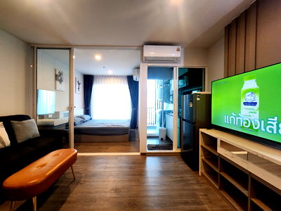 คอนโดให้เช่า : ห้องใหม่เอี่ยม ให้เช่าคอนโดรีเจ้นท์โฮมบางนา ตึกDชั้น 23 เฟอร์ครบ พร้อมอยู่ มีเครื่องซักผ้าฝาหน้า สนใจติดต่อ Line:Homeforu8