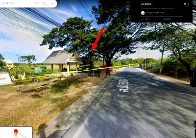 ที่ดิน สมุทรปราการ : ขายที่ดิน ผังสีม่วงเข้ม 62-1-24 ไร่ ถนนบางนาตราด กม.35