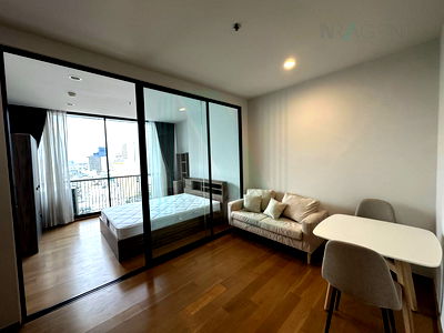 คอนโดให้เช่า : 🎊 ให้เช่าคอนโด โนเบิล รีโว สีลม อาคาร 1 ชั้น 19 1 ห้องนอน ขนาด 34 ตรม ใกล้ เซ็นทรัล สีลม คอมเพล็กซ์