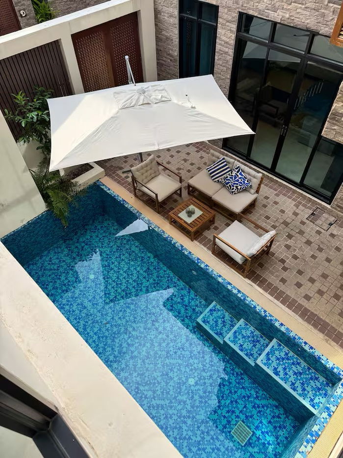 รูป For Rent Pool Villa in Sukhumvit 24 only 5 minute walk to Emquatier and BTS - รูปที่ 1/13