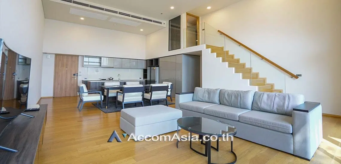รูป 🔼🔽 AccomA 📩 Duplex Condo,Double High Ceiling 3 BR Condominium @Siamese Exclusive Sukhumvit 31 (AA25638) - รูปที่ 1/8