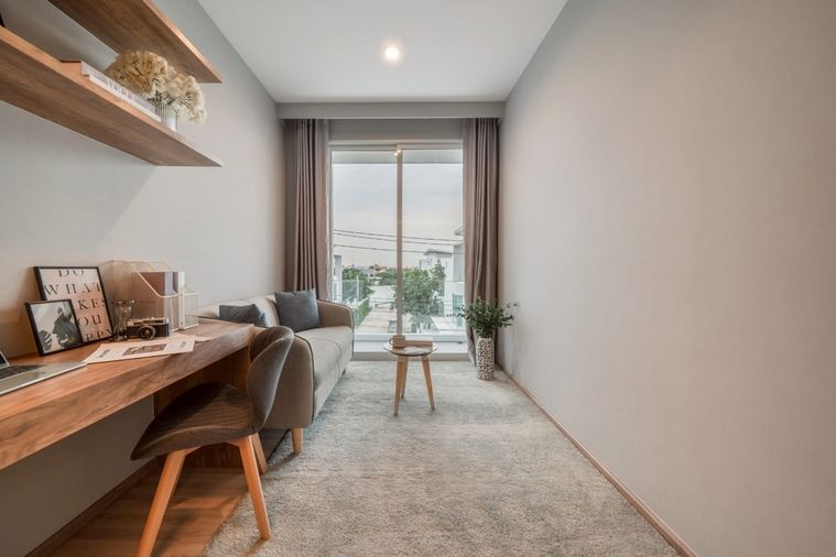 4-bed house for rent, 329 sqm, 52.5 sq wah, Nirvana Absolute Krungthepkreetha