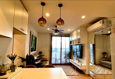 Condos for rent : Rent Maru Ekkamai 2, beautiful unit, ready to move in, pets allowed, near BTS Ekkamai. Interested? Add Line: @841qqlnr