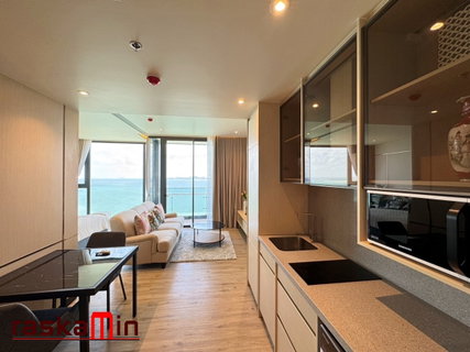 รูปภาพ KT0051📲LineID @556ryccg🏖️1Bedroom 46sqm Floor 41🌊Sea view Fully furnished AROM Wongamat Beach🦀North Pattaya