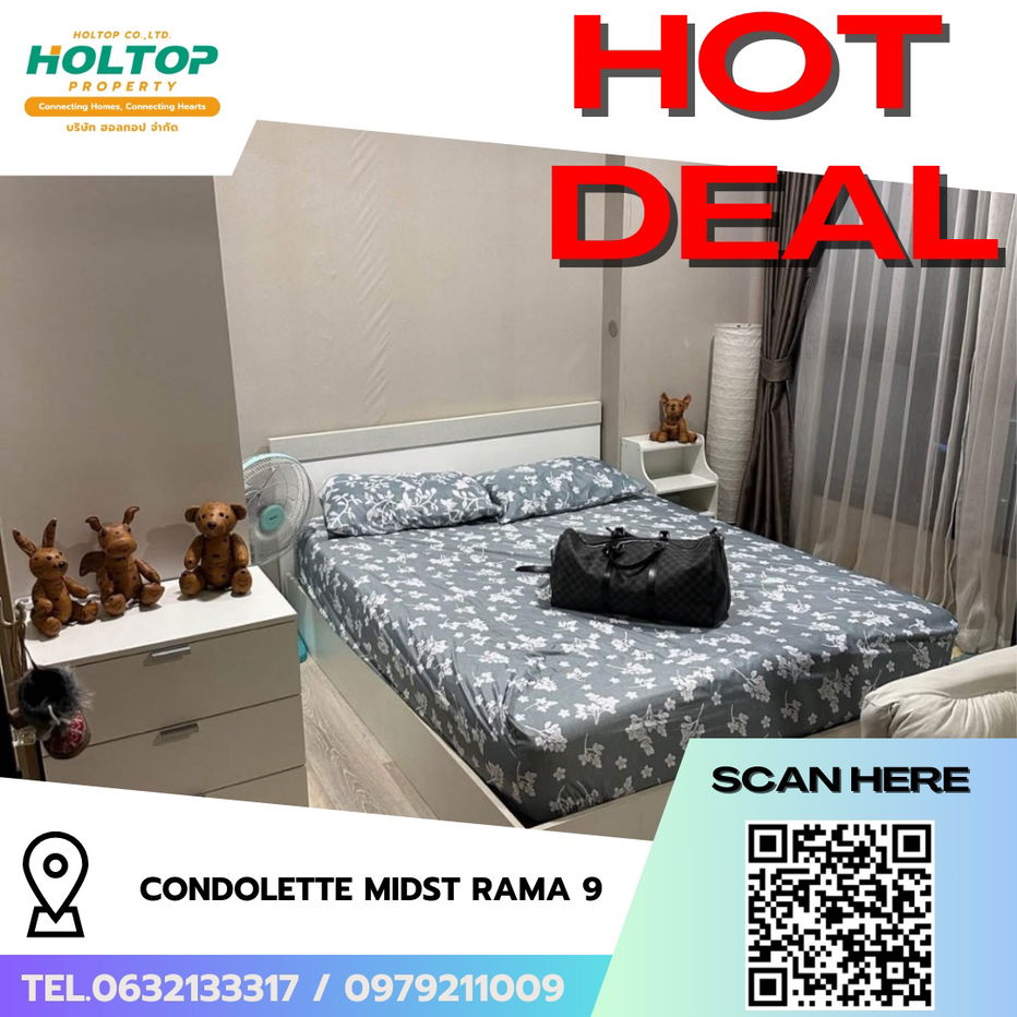 picture #R8231 🎉 161268 Condo for rent Condolette Midst Rama 9  - 1/11