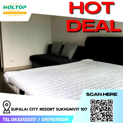 Condos for rent BTS Bearing : #R8241 🎉 161268 Condo for rent: Supalai City Resort Sukhumvit 107