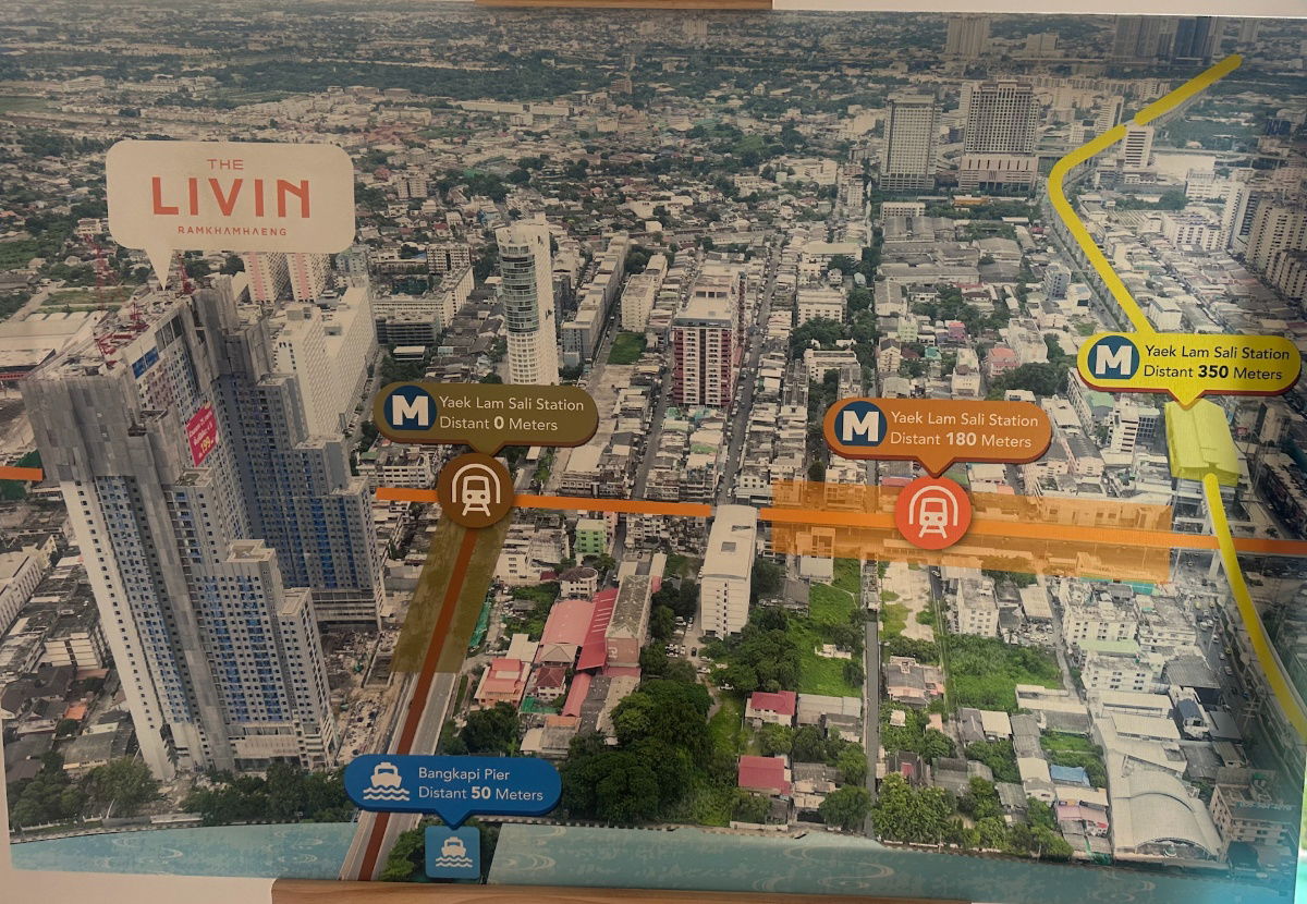 picture For Rent 1 Bed Studio Condo The Living Ramkhanhaeng  - 16/16