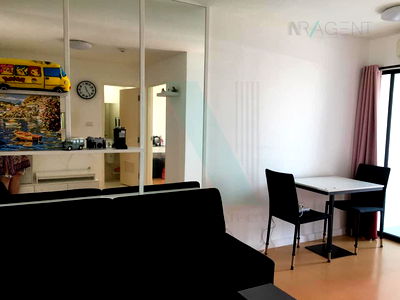 เช่าคอนโด เซ็นทรัล พลาซ่า บางนา : ให้เช่า ไอ คอนโด สุขุมวิท 105  1 ห้องนอน ชั้น 8 อาคาร A3 ใกล้ BTS แบริ่ง