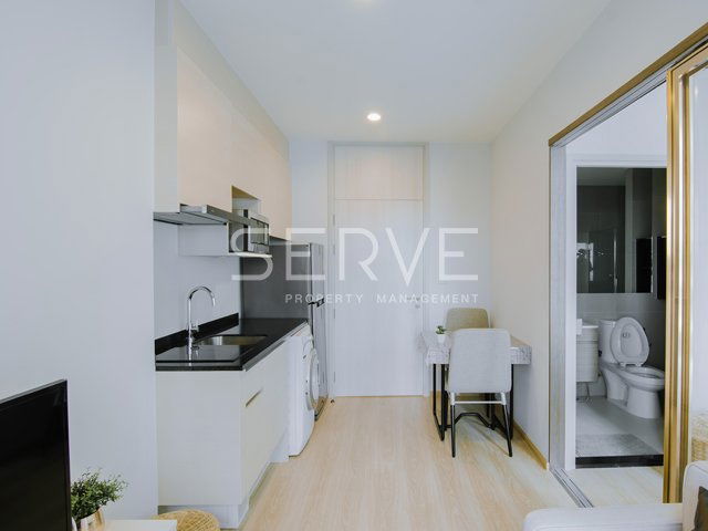 รูป 🔥1นอน ไซส์ใหญ่ แต่งครบ ราคาดีมาก วิวเมือง เฟอร์จัดเต็ม พร้อมอยู่ คอนโดทำเลดีติด MRT ศูนย์วัฒนธรรม @ Noble Revolve Ratchada 2 - รูปที่ 6/8