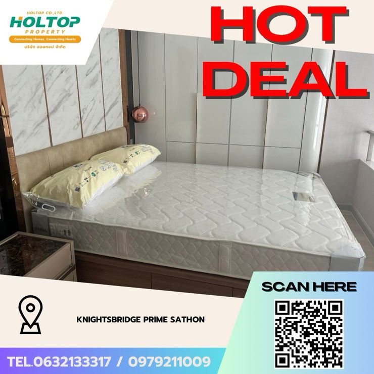 รูป #Z3677💥 151268 🔥ให้เช่าคอนโด KnightsBridge Prime Sathon - รูปที่ 1/9