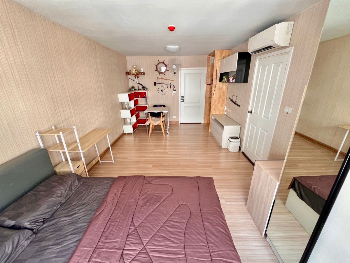 รูป 📌ให้เช่า พลัมคอนโดพหลโยธิน 89 ใกล้ ม.รังสิต ฟิวเจอร์ ดอนเมือง เฟส 5 ตึกA ชั้น5 ขนาด 28 ตร.ม 7,500 /เดือน - รูปที่ 2/9